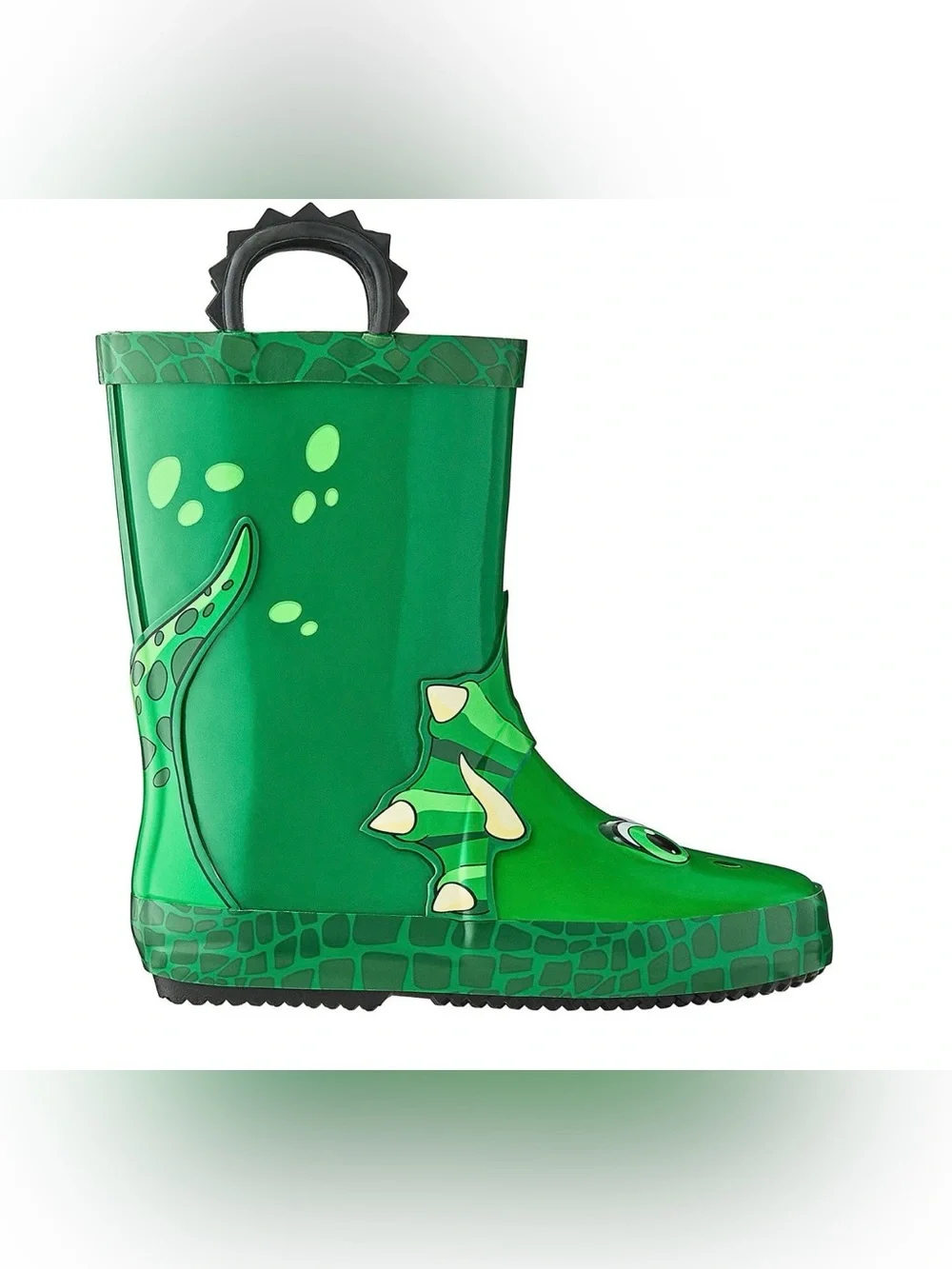 Kids Green Dinosaur Rain Boots size 11/12